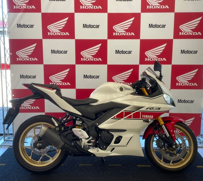 yamaha r3 abs baixo km world gp 60 anos