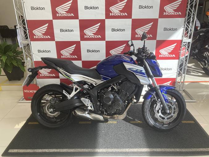 honda cb 650f abs gasolina 2018/18.