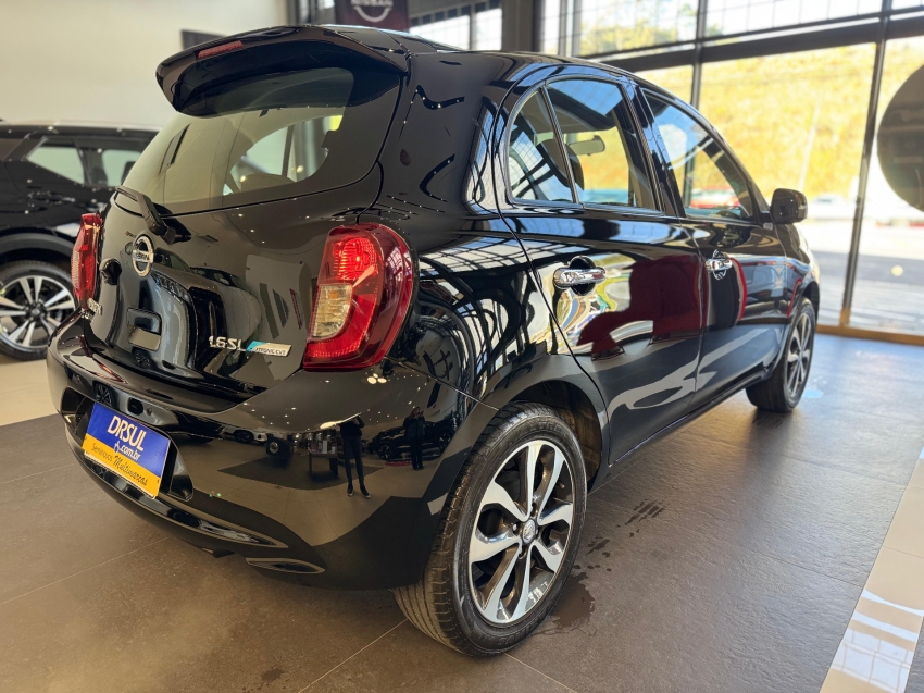 nissan march 1.6 sl 16v flex 4p xtronic automatico 2017