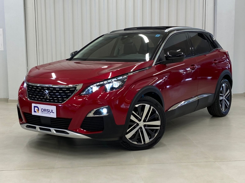 peugeot 3008 1.6 griffe pack thp 16v gasolina 4p automatico 2020