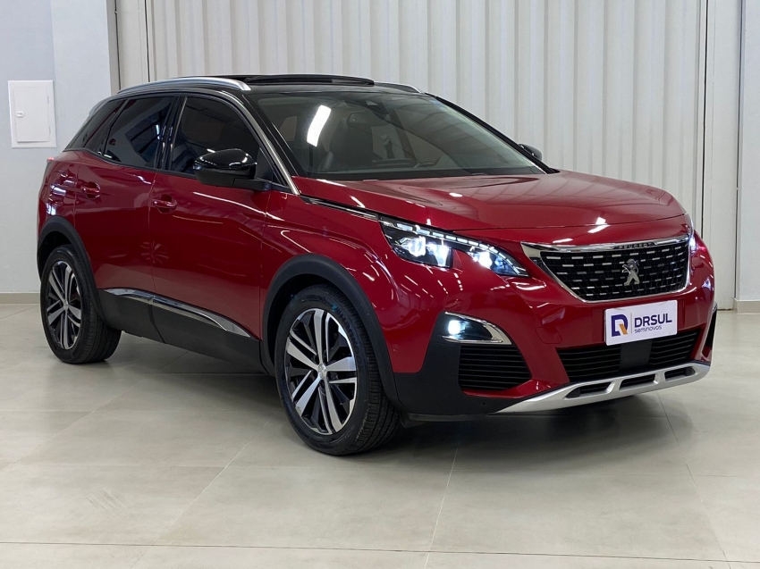 peugeot 3008 1.6 griffe pack thp 16v gasolina 4p automatico 20201