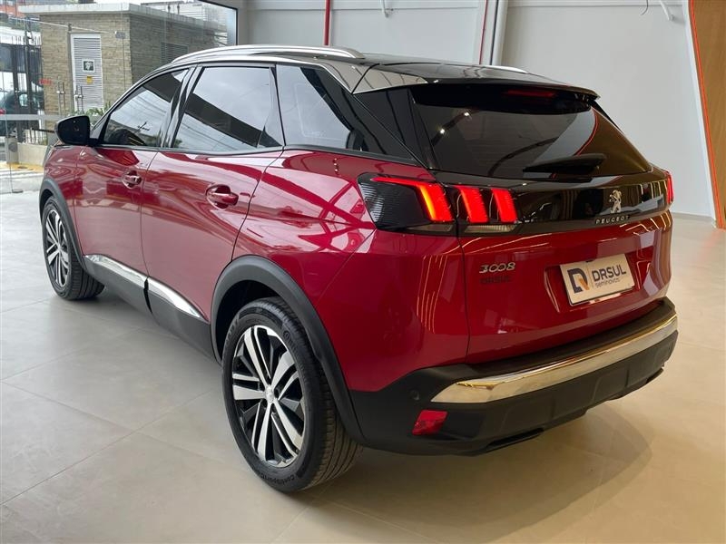 peugeot 3008 1.6 griffe pack thp 16v gasolina 4p automatico 2020