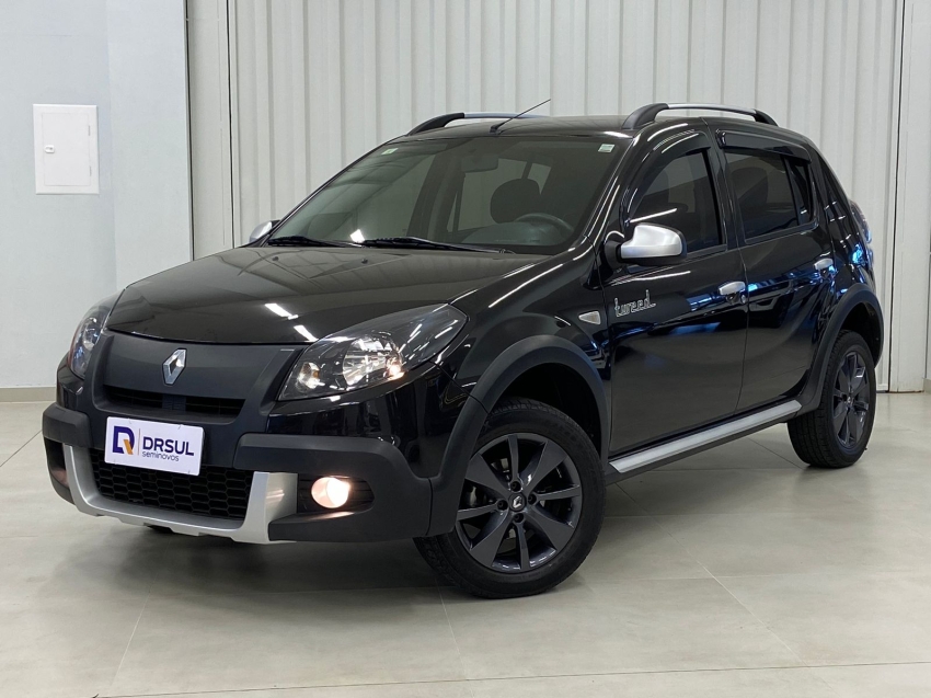 renault sandero 1.6 stepway tweed 16v flex 4p automatico 2014