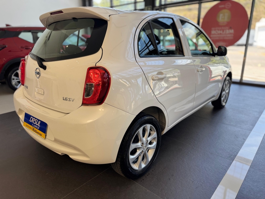 nissan march 1.6 sv 16v flex 4p manual 20182