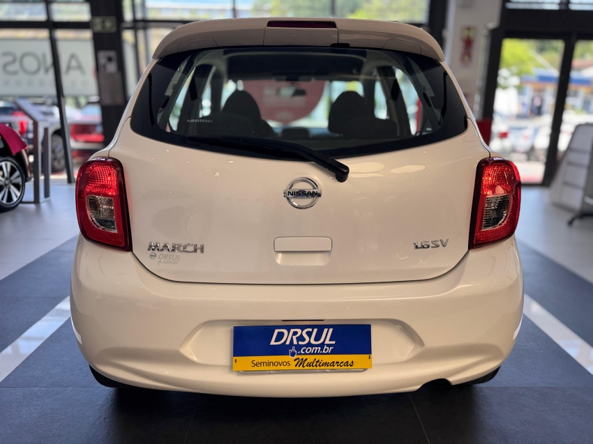 nissan march 1.6 sv 16v flex 4p manual 20188
