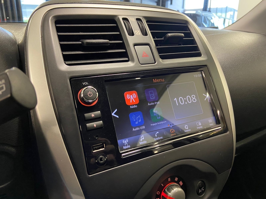 nissan march 1.6 sv 16v flexstart 4p xtronic flex automatico 20207