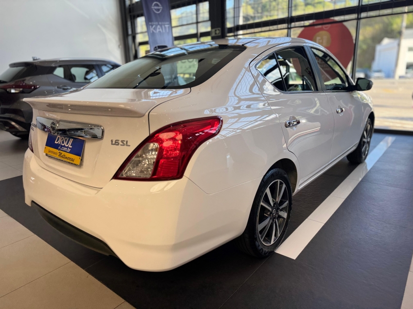 nissan versa 1.6 16v flexstart sl 4p xtronic flex automatico 20202