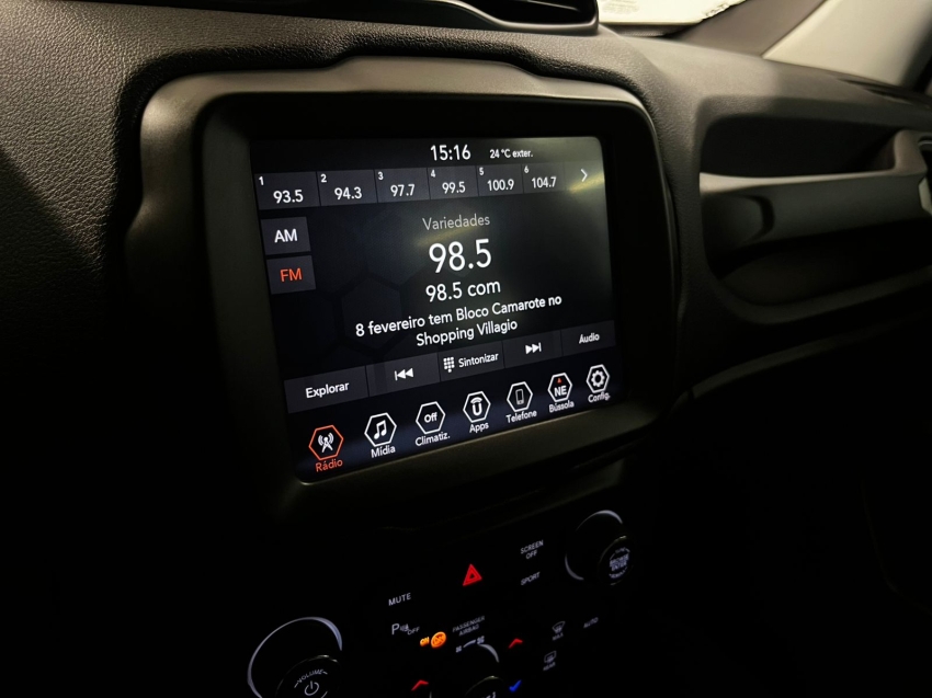 jeep renegade 1.8 16v flex longitude 4p automatico 20216