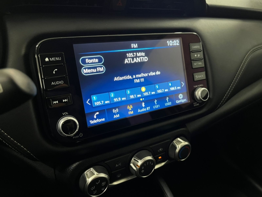 nissan kicks play 1.6 16v flexstart advance plus xtronic flex 4p automatico 20256