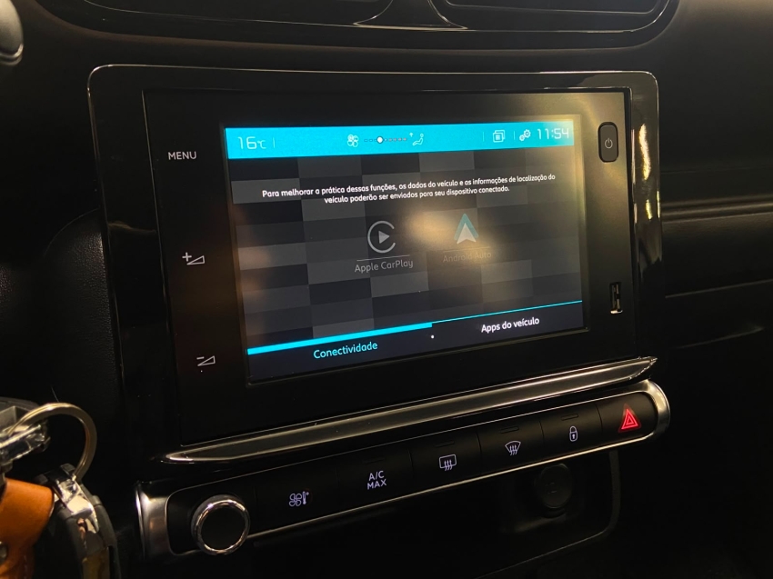 citroen c4 cactus 1.6 vti 120 flex feel eat6 4p automatico 20228