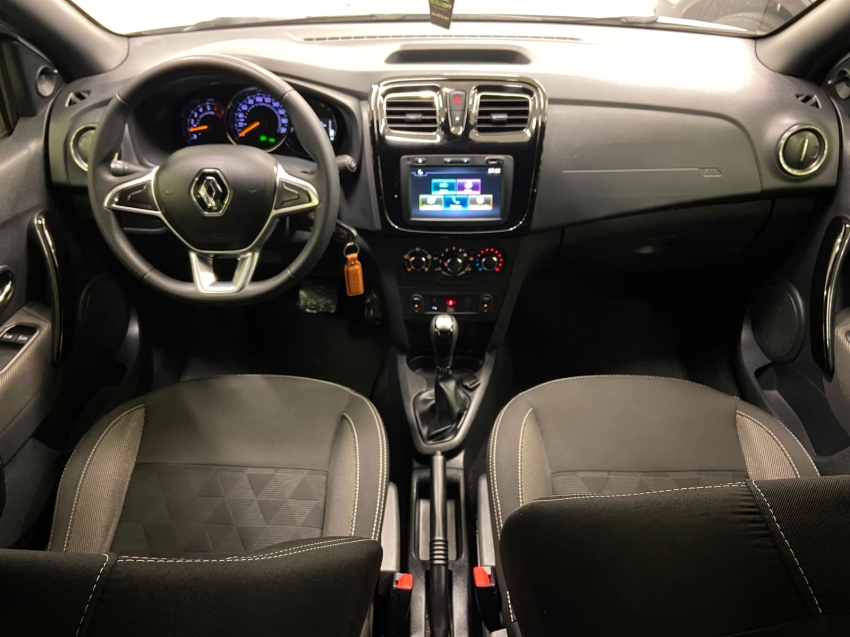 renault sandero 1.6 16v sce flex zen x-tronic 4p automatico 20204