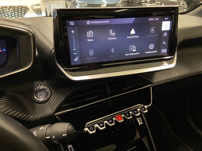 peugeot 208 1.0 turbo 200 flex gt cvt 4p automatico 20258
