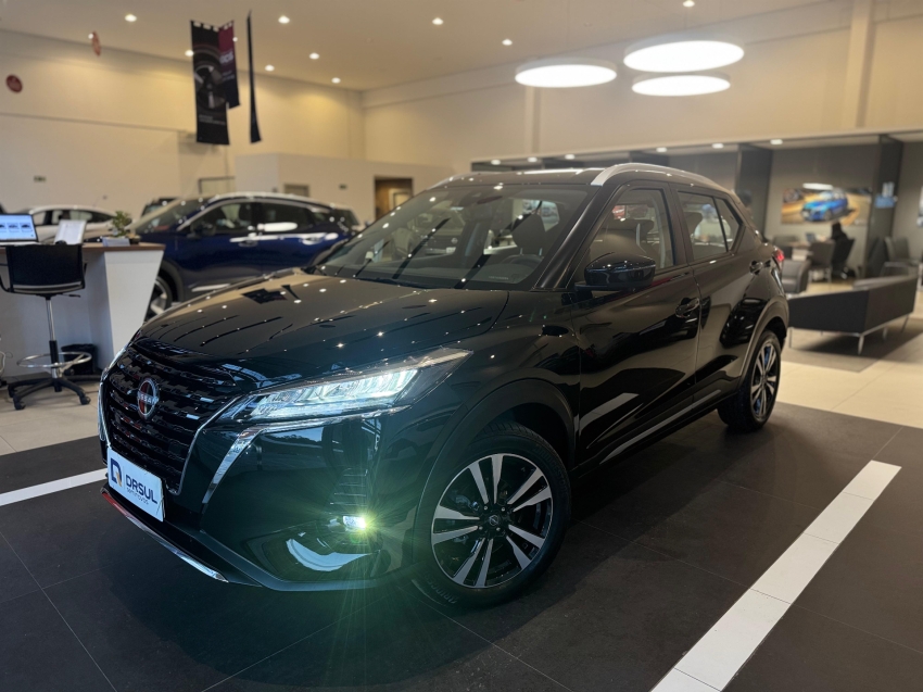 nissan kicks 1.6 16v flexstart exclusive xtronic flex 4p automatico 2024