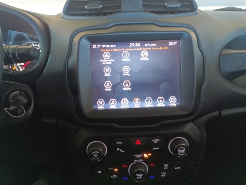 jeep renegade 1.8 16v flex longitude 4p automatico 2019