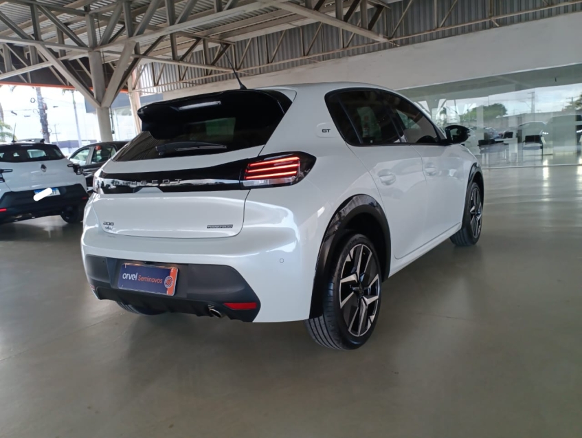 peugeot 208 1.0 turbo 200 flex gt cvt 4p automatico 2025