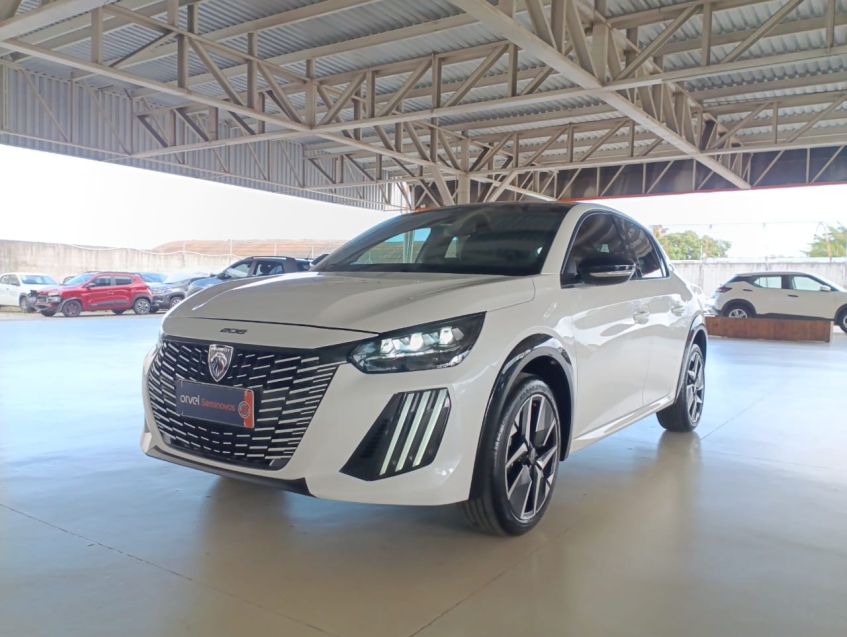 peugeot 208 1.0 turbo 200 flex gt cvt 4p automatico 2025