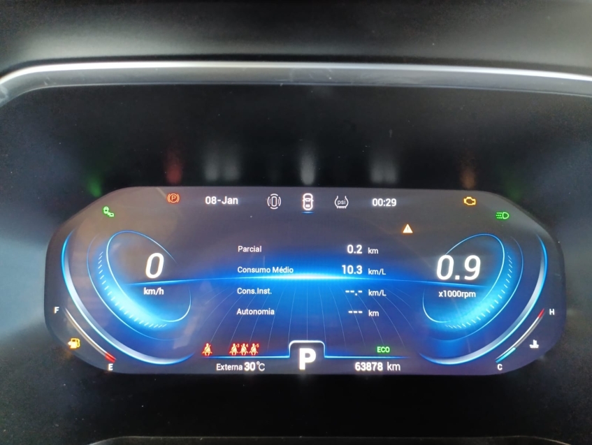 caoa chery tiggo 7 pro 1.6 tgdi gasolina dct 4p automatico 20238