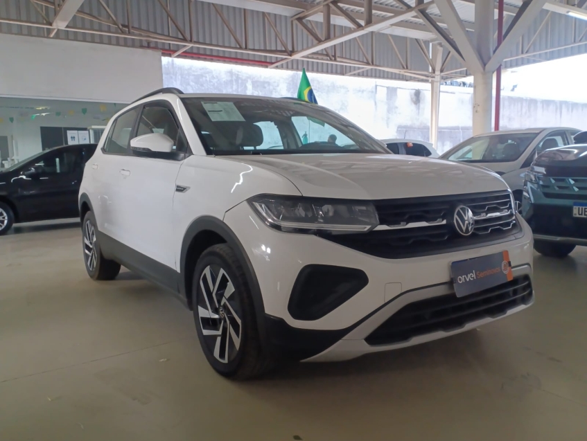 volkswagen t-cross 1.0 200 tsi total flex comfortline automatico 4p 20252