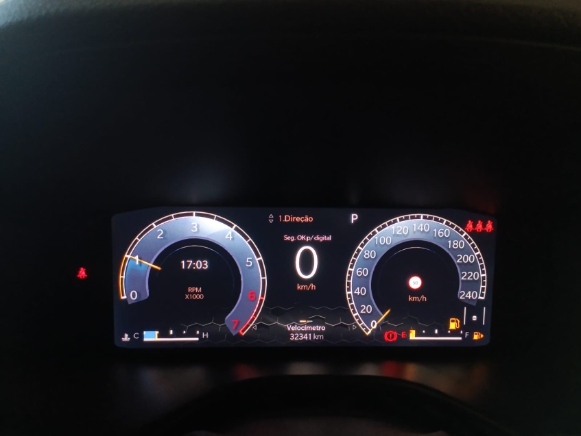 jeep commander 1.3 t270 turbo flex overland at6 4p automatico 20228