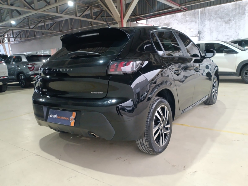 peugeot 208 1.0 turbo 200 flex griffe cvt 4p automatico 20243