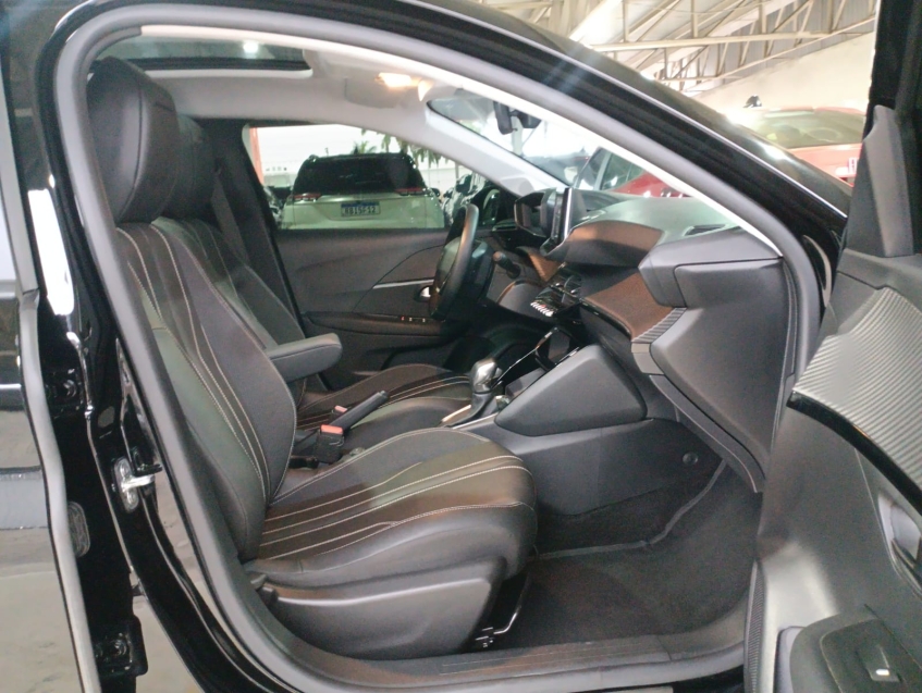 peugeot 208 1.0 turbo 200 flex griffe cvt 4p automatico 202415