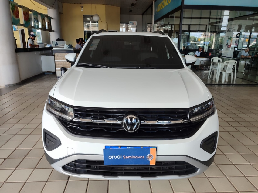volkswagen t-cross 1.0 200 tsi total flex comfortline automatico 4p 2025