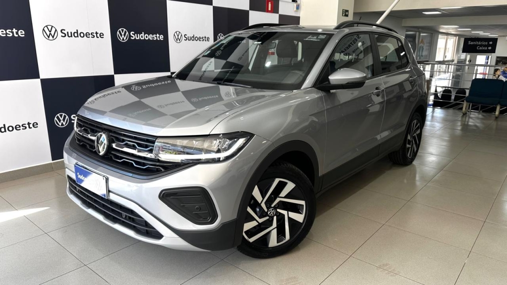 volkswagen t-cross 1.0 200 tsi total flex comfortline automatico 9.9 5p 2025