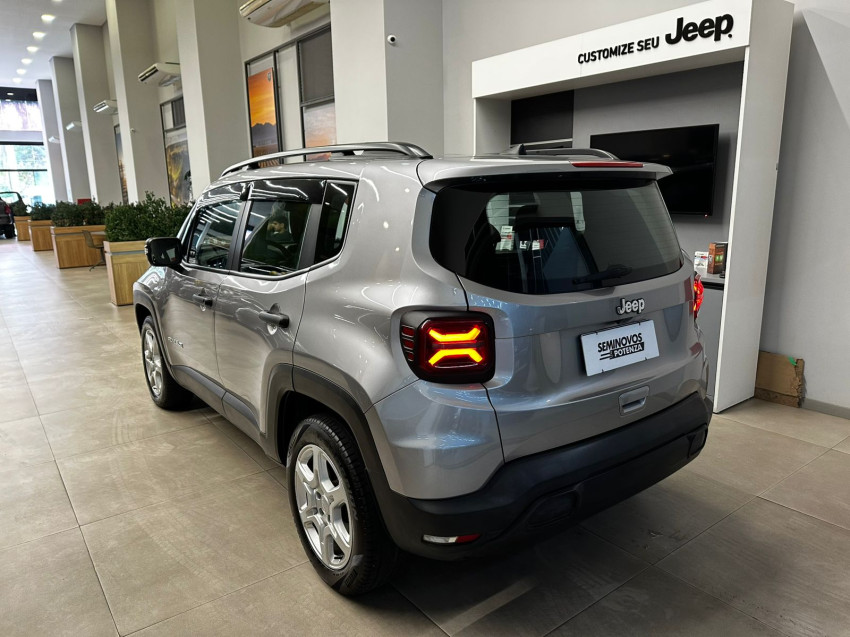 jeep renegade flex automatico turbo t270 super novo baixa km5