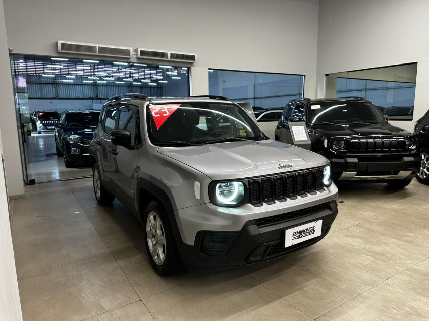 jeep renegade flex automatico turbo t270 super novo baixa km2