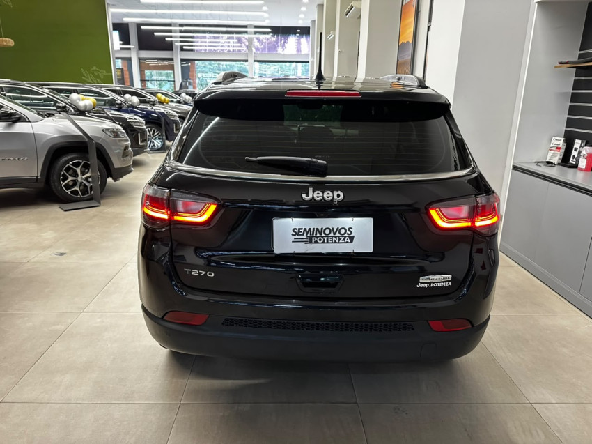 jeep compass 1.3 t270 turbo flex longitude at6 23/23 seminovo4