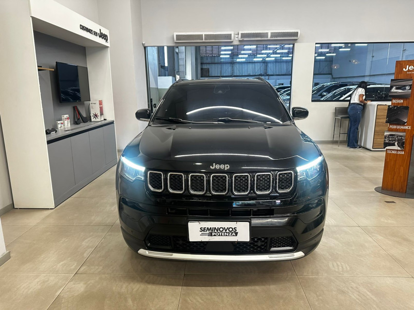 jeep compass 1.3 t270 turbo flex limited at6 24/24 seminovo1