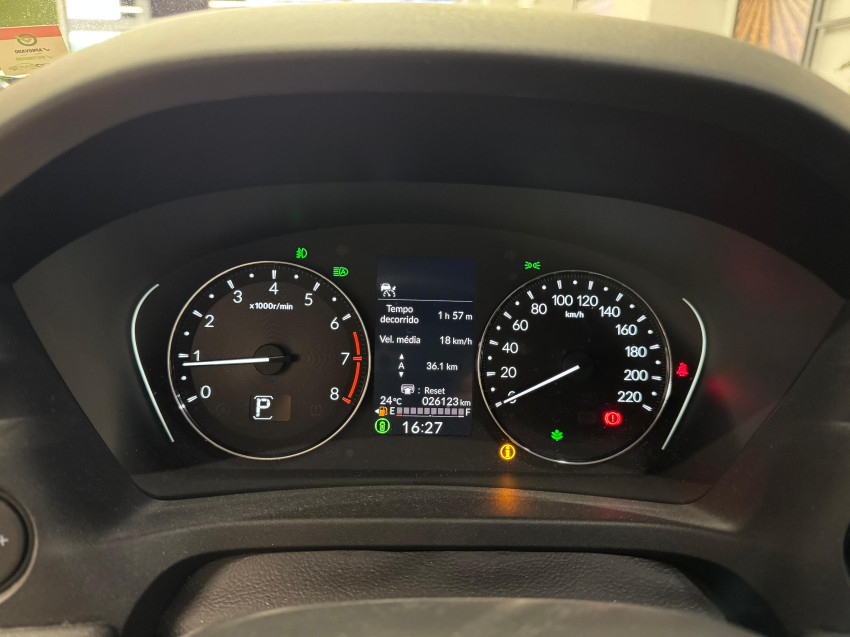 honda hr v exl automatica super nova branca