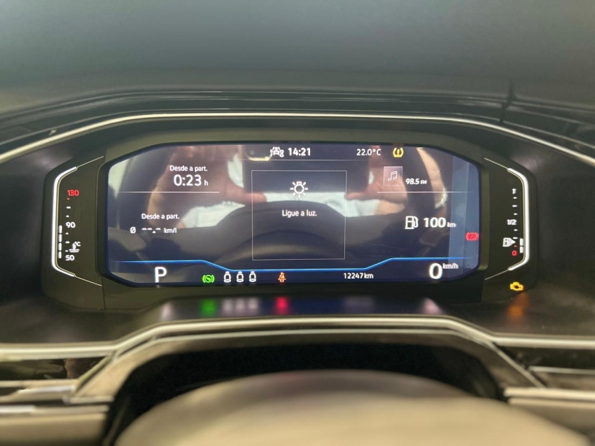 vw nivus highline 200 tsi turbo automatico flex baixa km super novo painel digital