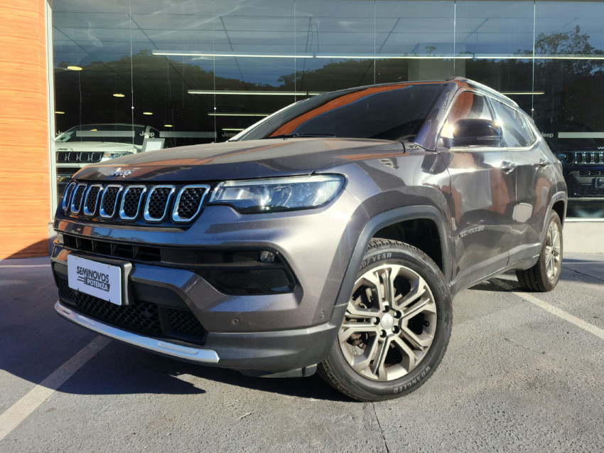 jeep compass 1.3 t270 turbo flex longitude at6 22/23 seminovo jeep compass 1.3 t270 turbo flex longitude at6 22/23 seminovo