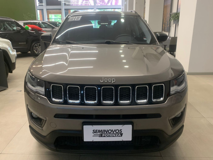 jeep compass 2.0 16v flex sport at 18/18 seminovo