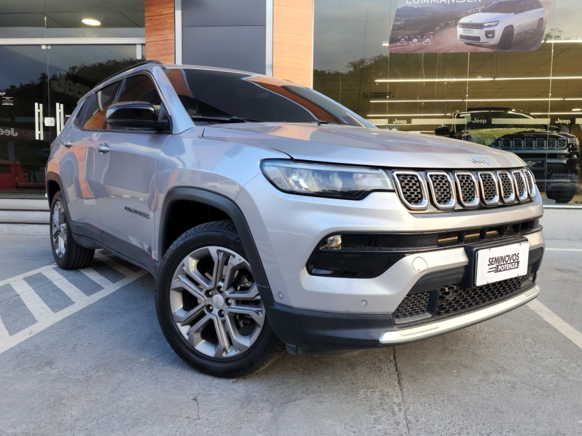 jeep compass 1.3 t270 turbo flex longitude at6 23/23 seminovo