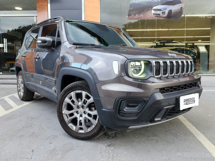 jeep renegade 1.3 t270 turbo flex longitude at6 24/25 seminovo