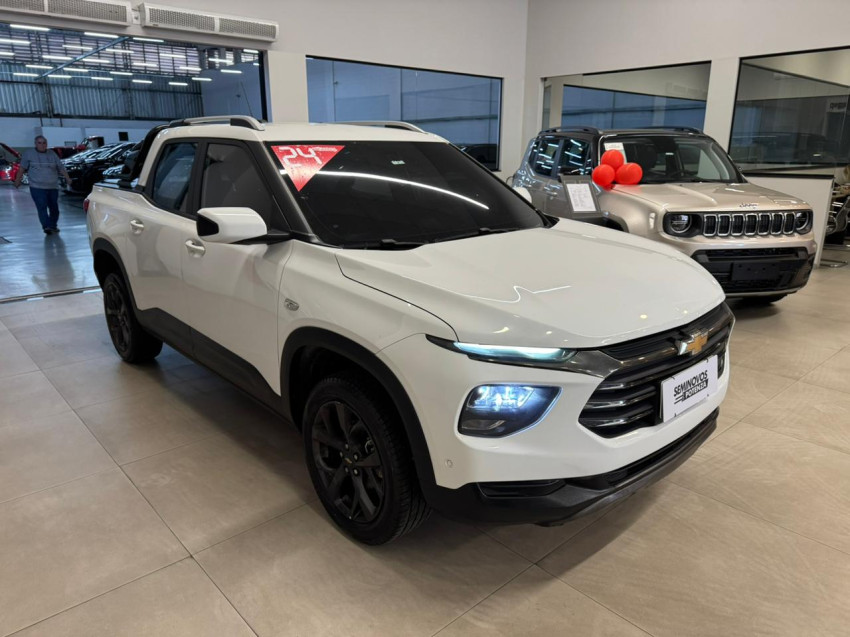 chevrolet montana 1.2 turbo flex premier at 23/24 seminovo2