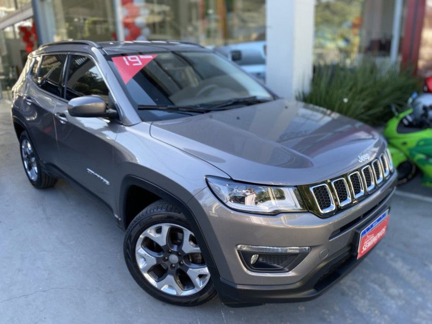 jeep compass 2.0 16v flex longitude at 18/19 seminovo