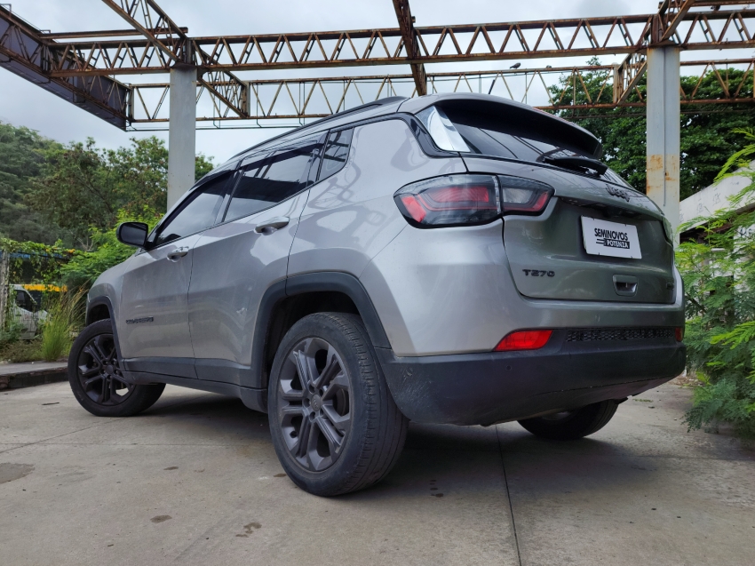 jeep compass 1.3 t270 turbo flex longitude at6 22/22 seminovo4