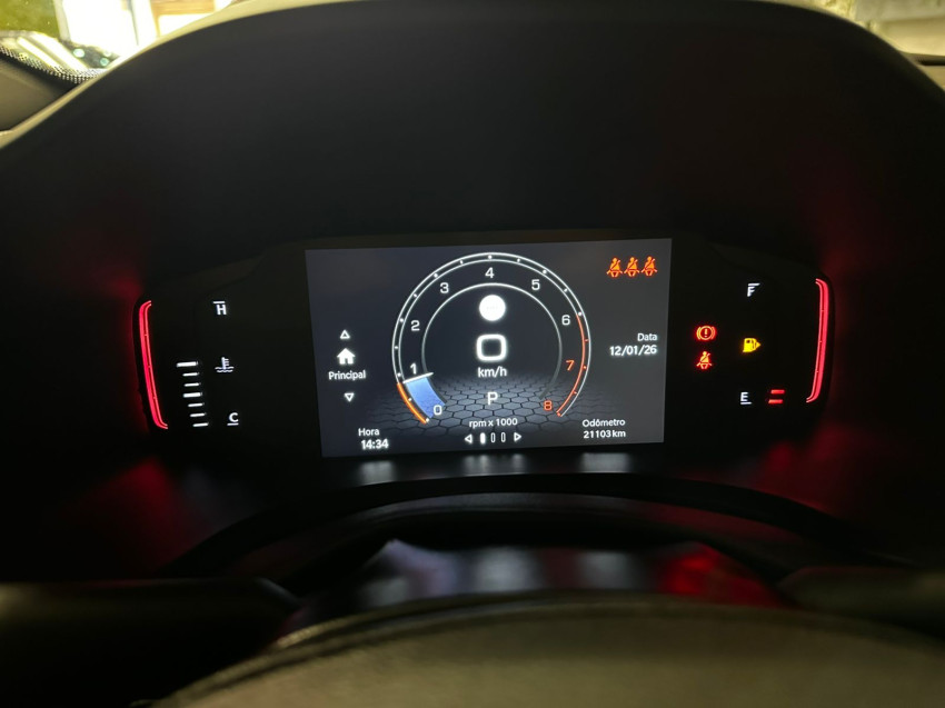 jeep renegade 1.3 t270 turbo flex longitude at6 24/25 seminovo5