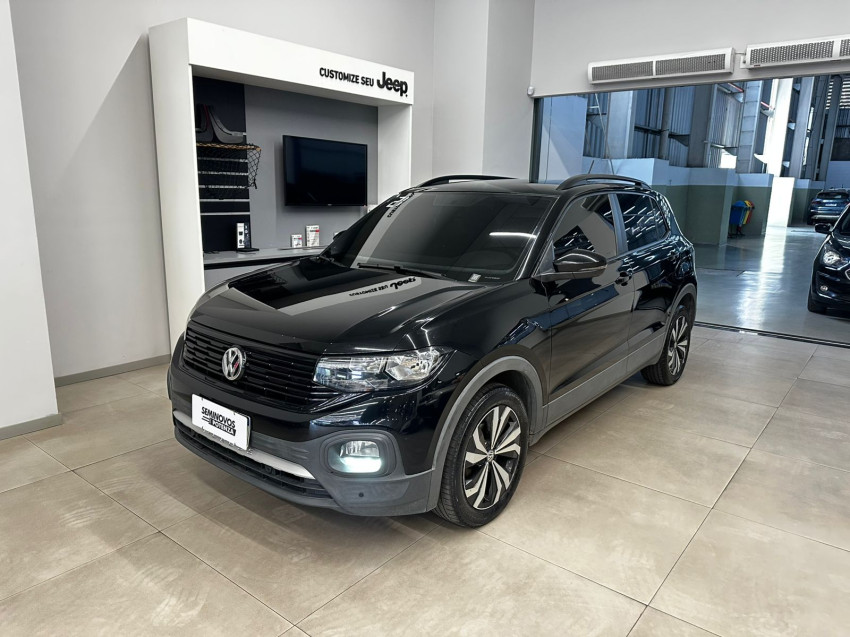 volkswagen t-cross 1.0 200 tsi total flex at 20/21 seminovo2