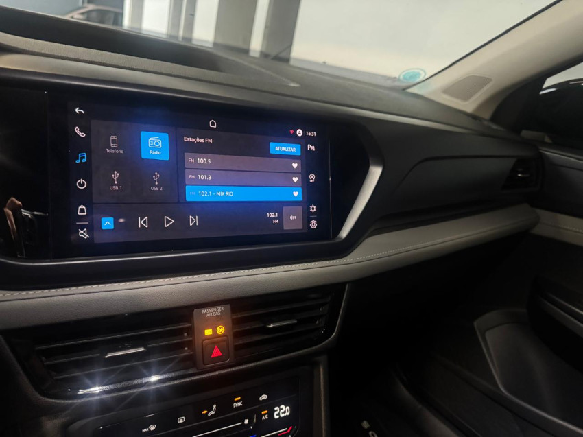 volkswagen taos 1.4 250 tsi total flex comfortline at 23/23 seminovo9