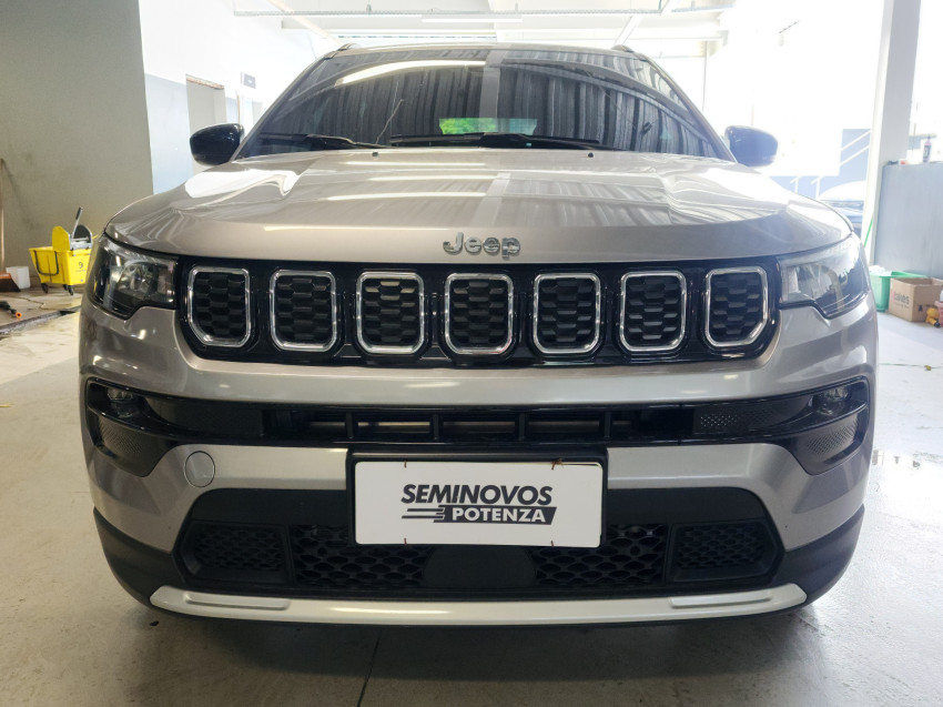 jeep compass 1.3 t270 turbo flex longitude at6 24/25 seminovo1
