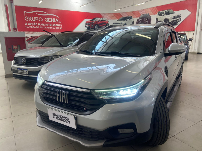 fiat strada 1.3 firefly flex volcano cd cvt 23/23 seminovo