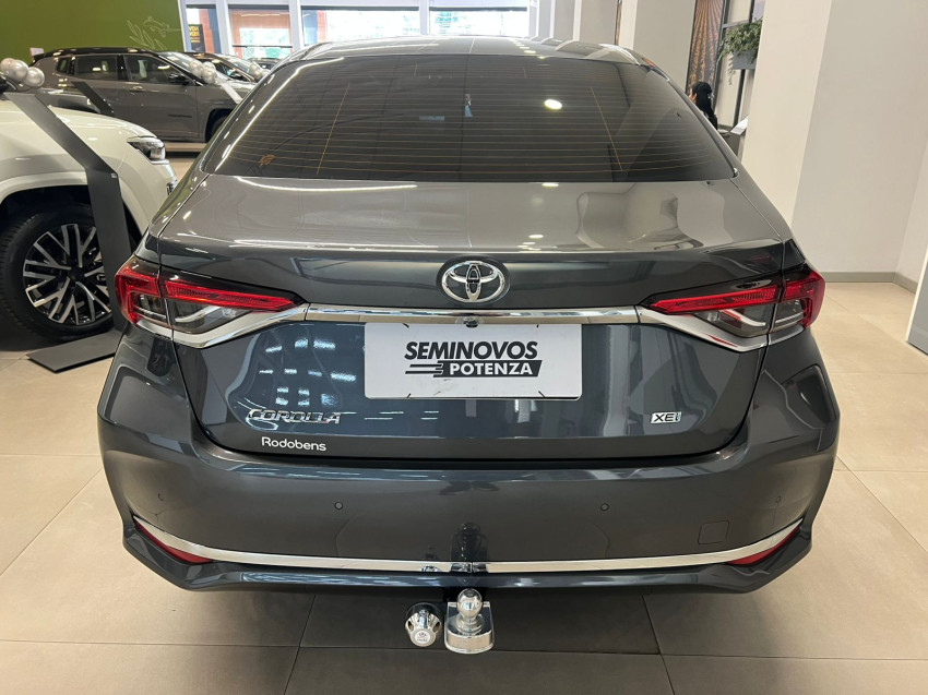 toyota corolla xei 2.0 automatico revisado super novo cinza metalico4