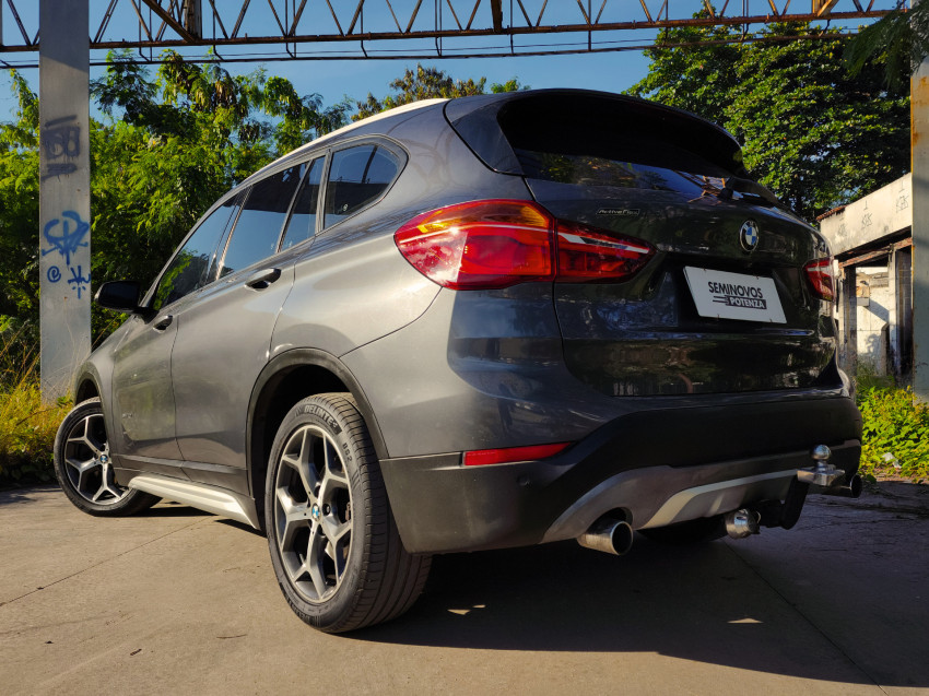 bmw x1 2.0 16v turbo activeflex xdrive25i sport 4p at 17/18 seminovo4