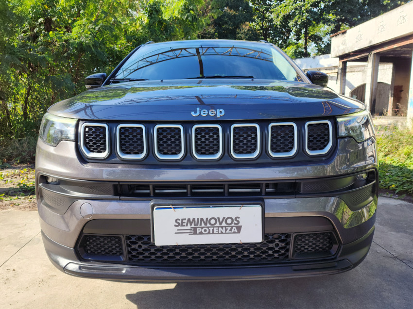 jeep compass 1.3 t270 turbo flex sport at6 24/24 seminovo1