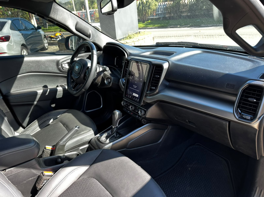fiat toro volcano flex automatico turbo t270 pick-up picape cabine dupla super nova baixa km11
