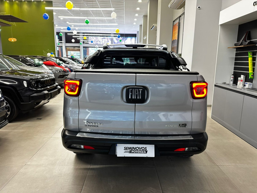 fiat toro 2.0 diesel turbo automatica 4x4 ranch multimidia couro 2025 muito nova4